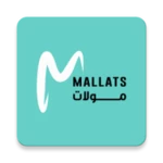 mallats: online shopping marketplace android application logo